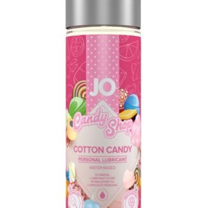 Смазка на водной основе Candy Shop Cotton Candy с ароматом сладкой ваты - 60 мл.