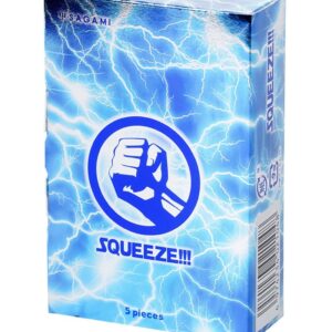 Презервативы Sagami Squeeze волнистой формы - 5 шт.