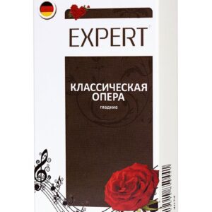 Гладкие презервативы Expert Классическая опера - 12 шт.
