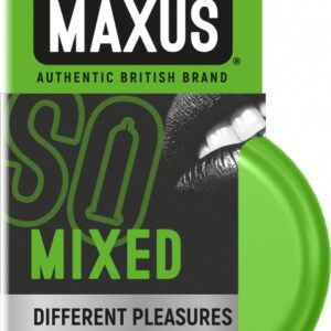 Презервативы в железном кейсе MAXUS Mixed - 3 шт.