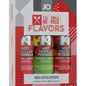 Подарочный набор ароматизированных лубрикантов Tri-Me Triple Pack Flavors