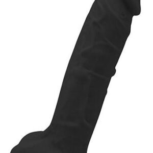 Черный реалистичный фаллоимитатор 7INCH BLACK - 16,5 см.