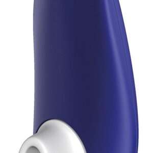 Синий бесконтактный клиторальный стимулятор Womanizer Starlet 2