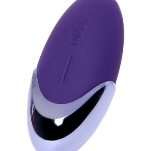 Фиолетовый вибромассажер Satisfyer Purple Pleasure