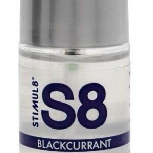 Лубрикант S8 Flavored Lube со вкусом чёрной смородины - 50 мл.