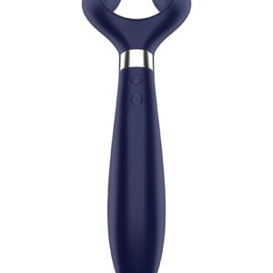Синий вибромассажер для пар Satisfyer Endless Fun