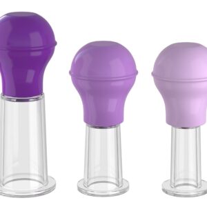 Набор из 3 мини помп-присосок для груди Nipple Enhancer Set