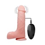 Телесный вибратор-реалистик Barbara - 21 см.