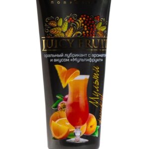 Интимный съедобный лубрикант JUICY FRUIT с ароматом фруктов - 30 мл.