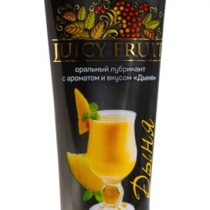 Интимный съедобный лубрикант JUICY FRUIT с ароматом дыни - 30 мл.