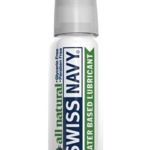 Гипоаллергенный лубрикант Swiss Navy All Natural Water Base Lubricant - 29,5 мл.