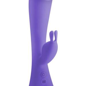 Фиолетовый вибратор-кролик Trix Rabbit Vibrator - 22,5 см.