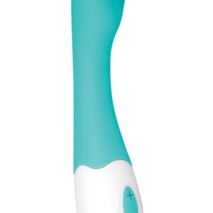 Зеленый вибратор для G-стимуляции Tate G-Spot Vibrator - 20 см.