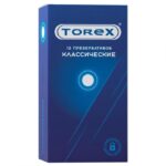 Гладкие презервативы Torex Классические - 12 шт.