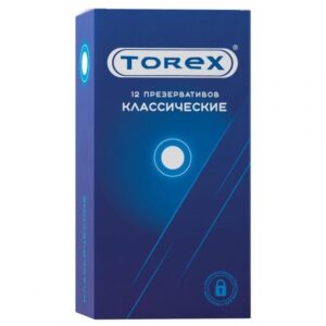 Гладкие презервативы Torex Классические - 12 шт.