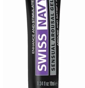 Возбуждающий гель-лубрикант на водной основе Sensual Arousal Lubricant - 10 мл.