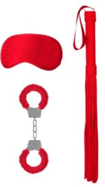 Красный набор для бондажа Introductory Bondage Kit №1