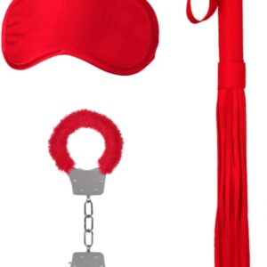 Красный набор для бондажа Introductory Bondage Kit №1