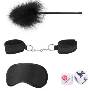 Черный игровой набор Introductory Bondage Kit №2