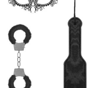Черный игровой набор Introductory Bondage Kit №4