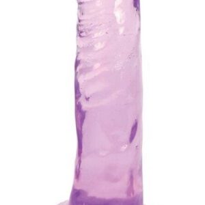Фиолетовый фаллоимитатор Slim Stick Dildo - 15,2 см.