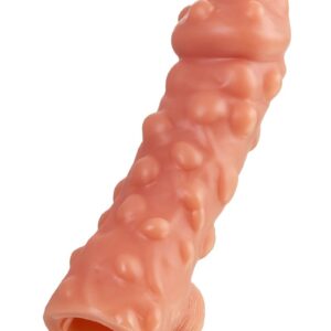 Насадка на фаллос с крупными бугорками Cock Sleeve 003 Size M - 15,6 см.