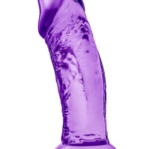 Фиолетовый фаллоимитатор на присоске SWEET N SMALL 4INCH DILDO - 11,4 см.