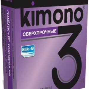 Сверхпрочные презервативы KIMONO - 3 шт.