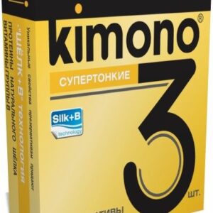 Супертонкие презервативы KIMONO - 3 шт.