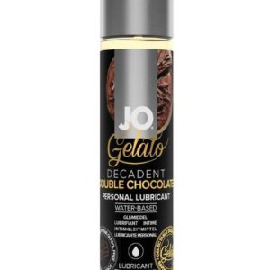 Лубрикант с ароматом шоколада JO GELATO DECADENT DOUBLE CHOCOLATE - 30 мл.