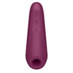 Бордовый вакуум-волновой стимулятор Satisfyer Curvy 1+