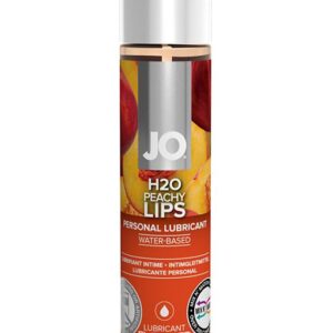 Лубрикант с ароматом персика JO Flavored Peachy Lips - 30 мл.