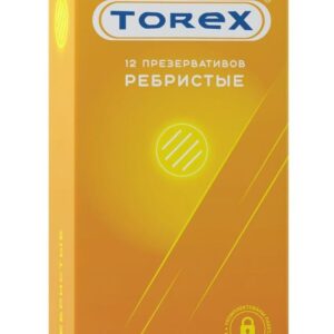 Текстурированные презервативы Torex Ребристые - 12 шт.
