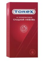 Презервативы Torex Сладкая любовь с ароматом клубники - 12 шт.