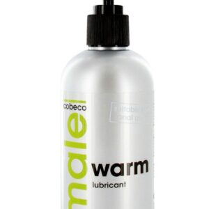 Лубрикант с согревающим эффектом MALE Cobeco Warm Lubricant - 250 мл.