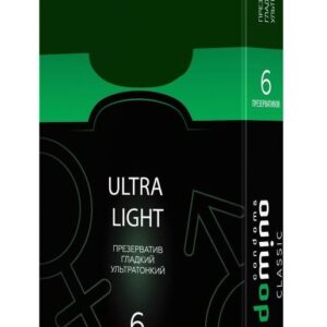Супертонкие презервативы DOMINO Classic Ultra Light - 6 шт.