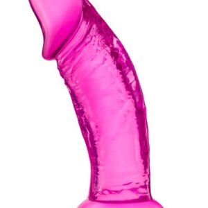 Розовый анальный фаллоимитатор Sweet N Small 4 Inch Dildo - 11,4 см.