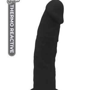 Черный реалистичный фаллоимитатор DILDO 7.5INCH BLACK - 19 см.