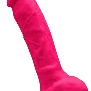 Розовый фаллоимитатор-реалистик Premium Dildo 7 Model 1 Premium - 17,5 см.