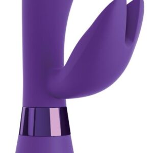 Фиолетовый вибратор-кролик #bestever Silicone Vibrator - 21,2 см.