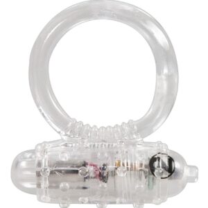 Прозрачное эрекционное виброкольцо Vibro Ring Clear