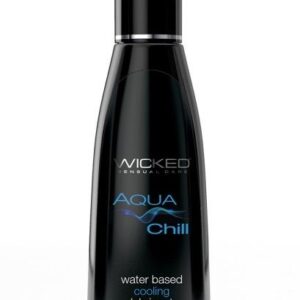 Охлаждающий лубрикант на водной основе Wicked AQUA CHILL - 120 мл.