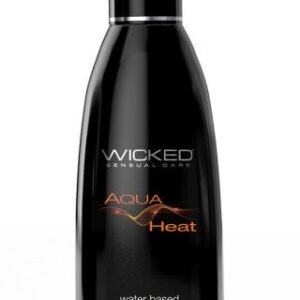 Согревающий лубрикант на водной основе Wicked AQUA HEAT - 60 мл.