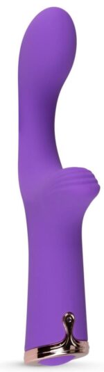 Фиолетовый вибратор The Baroness G-spot Vibrator - 19,5 см.