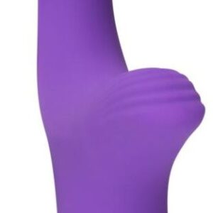 Фиолетовый вибратор The Baroness G-spot Vibrator - 19,5 см.