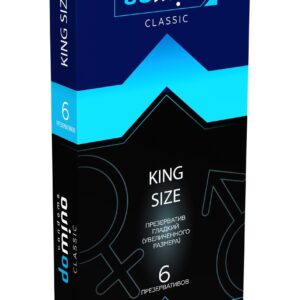 Презервативы увеличенного размера DOMINO Classic King size - 6 шт.