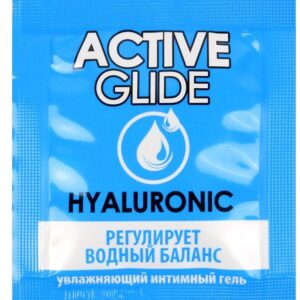 Лубрикант на водной основе Active Glide с гиалуроновой кислотой - 3 гр.