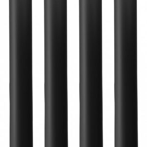 Набор из 4 черных восковых свечей Teasing Wax Candles Large