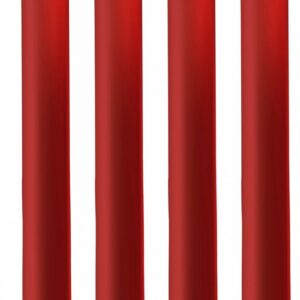 Набор из 4 красных восковых свечей Teasing Wax Candles Large