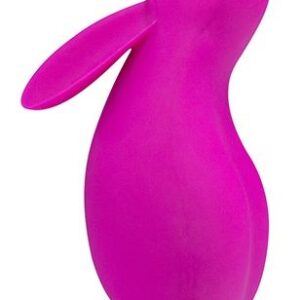 Лиловый вибромассажер-зайчик Lily - 12,06 см.